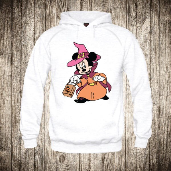 deciji duks boja bela slika mini maus noc vestica 9