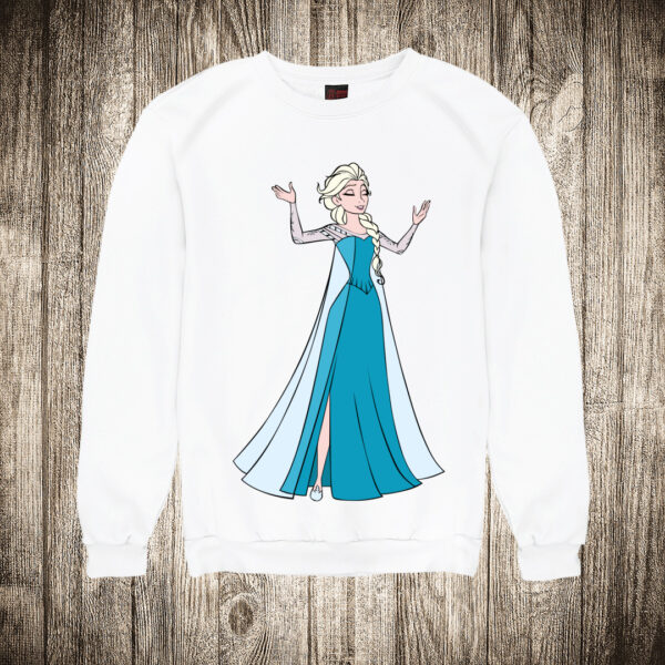 duks bez kapuljace boja bela slika zaledjeno kraljevsto elza 2 frozen