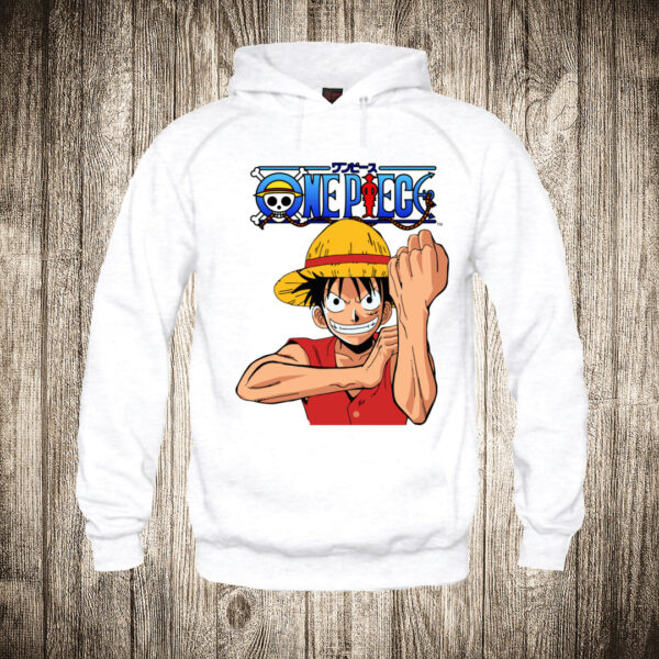 duks sa kapuljacom boja bela slika anime one piece 4