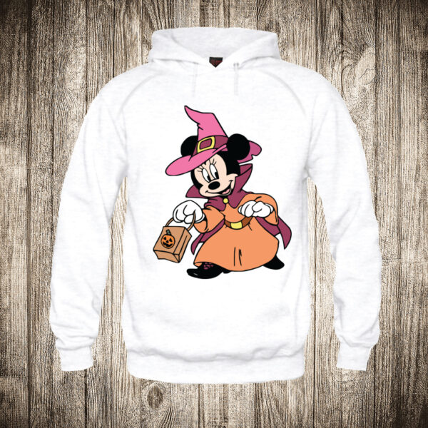 duks sa kapuljacom boja bela slika mini maus noc vestica 9
