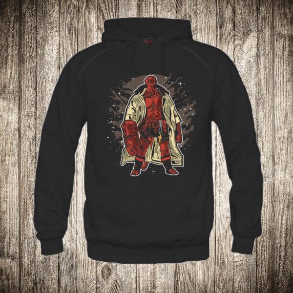 duks sa kapuljacom boja crna slika helboj hellboy