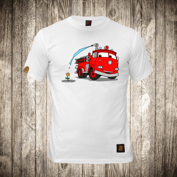 muska majica boja bela slika automobili cars 5