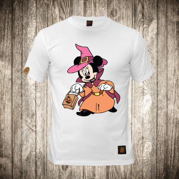 muska majica boja bela slika mini maus noc vestica 9