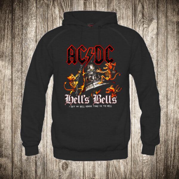 duks sa kapuljacom boja crna slika acdc 4 hells bells