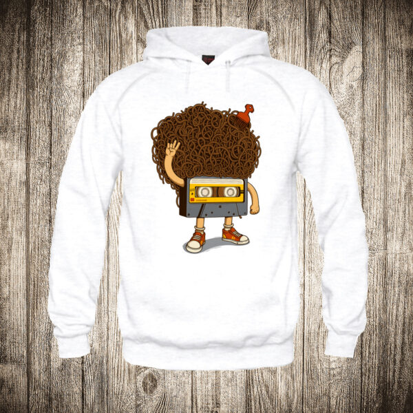 deciji duks boja bela slika afro kaseta retro