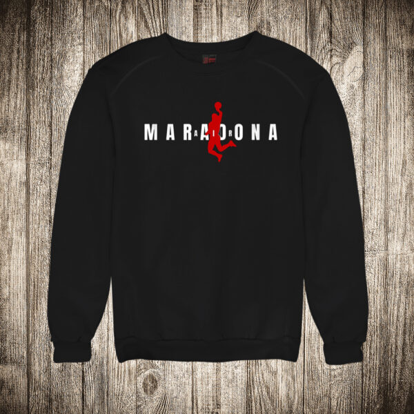 duks bez kapuljace boja crna slika air maradona