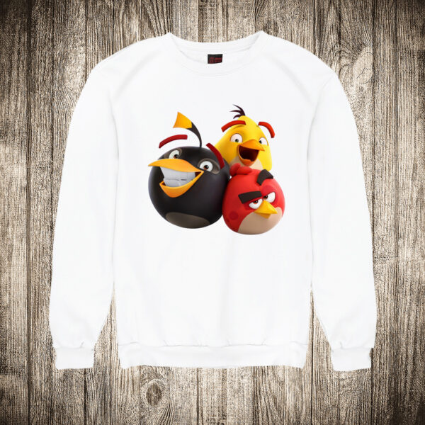 duks bez kapuljace boja bela slika angry birds