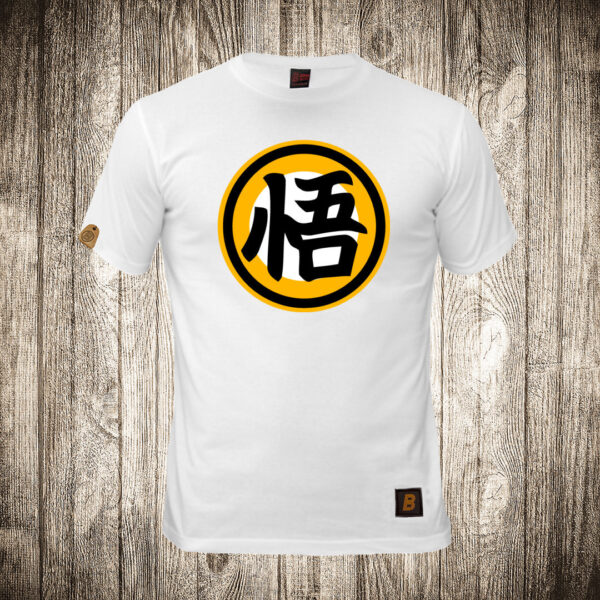 decija majica boja bela slika anime zmajeva kugla dragon ball 7 logo