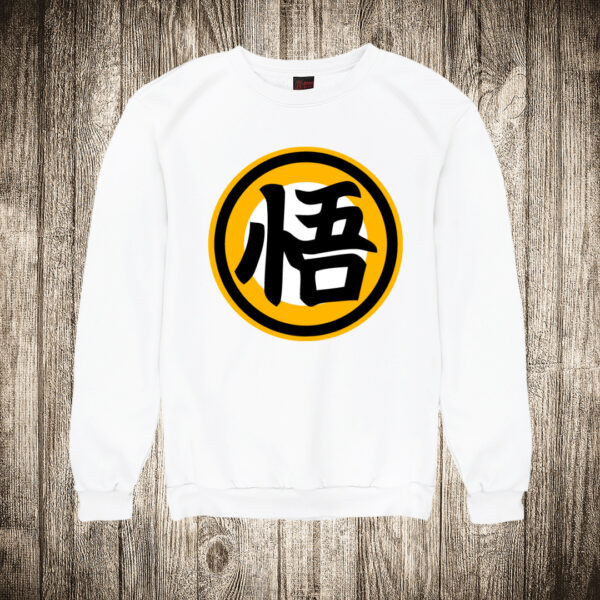 duks bez kapuljace boja bela slika anime zmajeva kugla dragon ball 7 logo