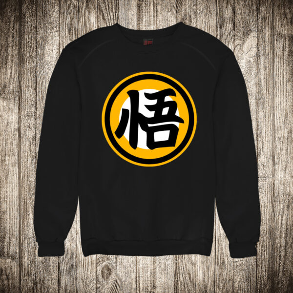 duks bez kapuljace boja crna slika anime zmajeva kugla dragon ball 7 logo