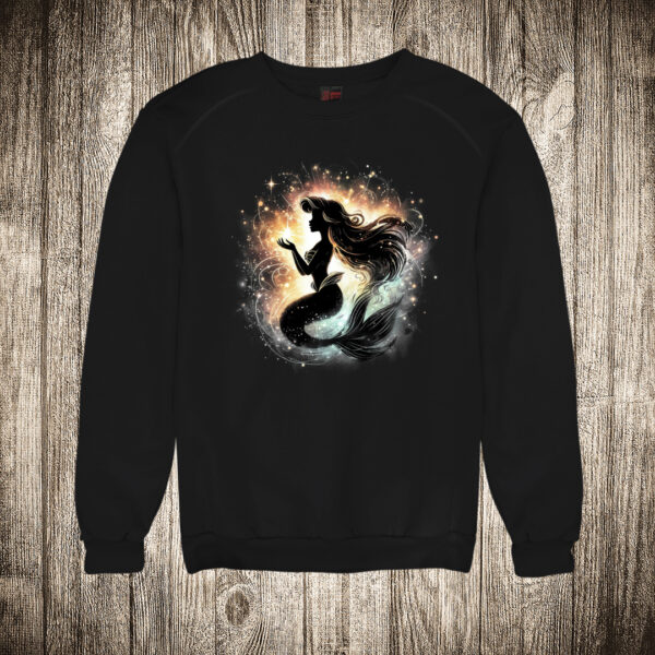 duks bez kapuljace boja crna slika ariel mala sirena