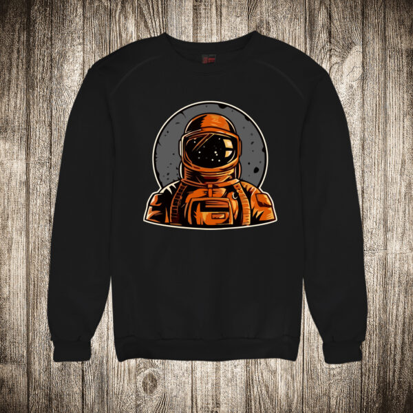 duks bez kapuljace boja crna slika astronaut 16