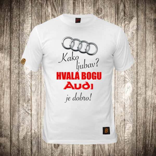 decija majica boja bela slika audi je dobro