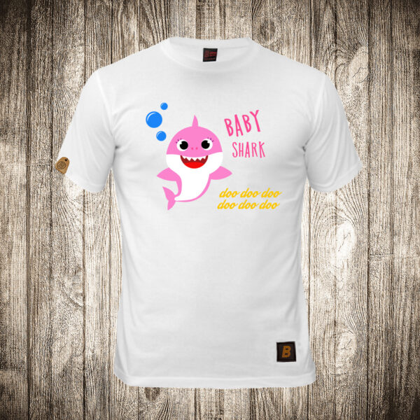 muska majica boja bela slika baby shark do do do do 2