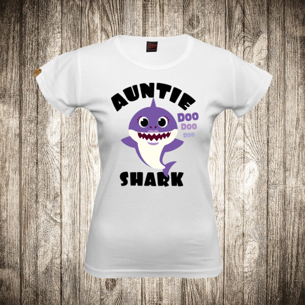 zenska majica boja bela slika baby shark do do do do 3