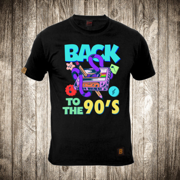 muska majica boja crna slika back to the 90 s kaseta muzika vracanje u 90 te