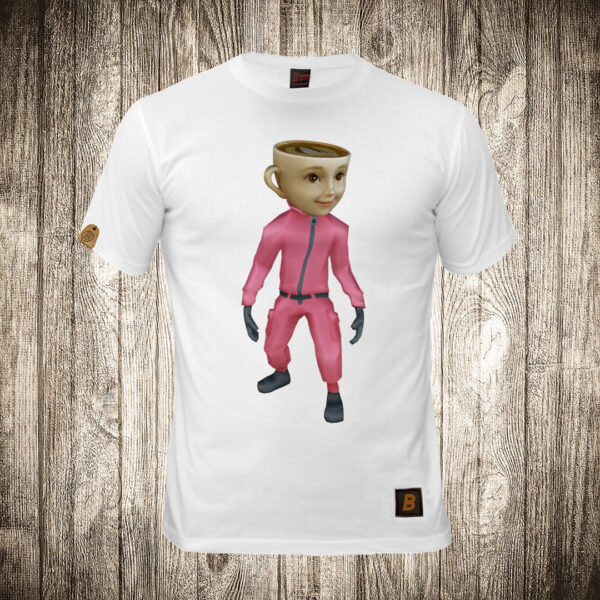 decija majica boja bela slika balerina cappucina squid game brain rot