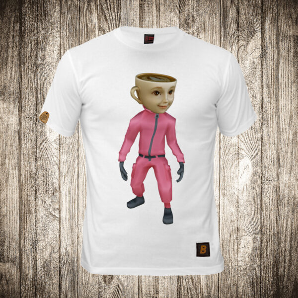 muska majica boja bela slika balerina cappucina squid game brain rot