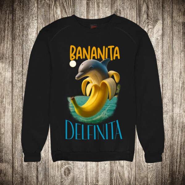 duks bez kapuljace boja crna slika bananita delfinita brain rot