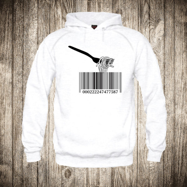 deciji duks boja bela slika barcode spageti