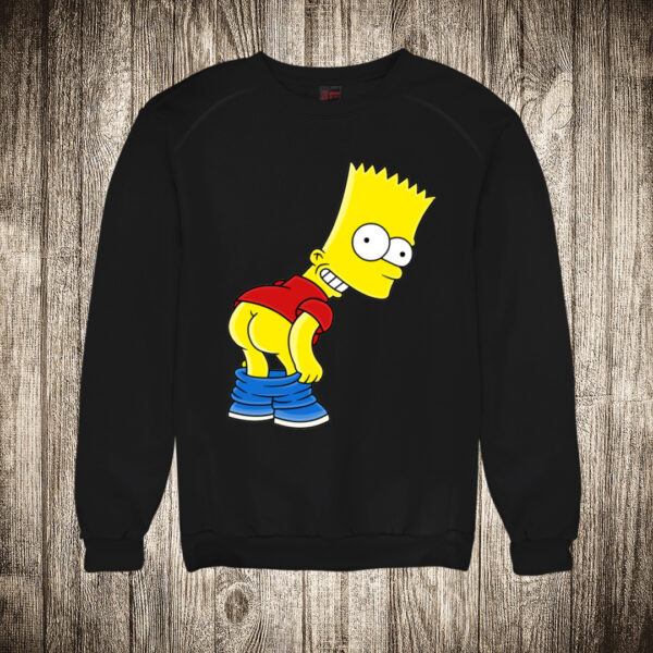 duks bez kapuljace boja crna slika bart simpson 1