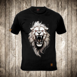 Beli lav sa crvenim očima