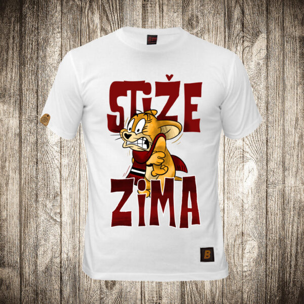 muska majica boja bela slika dzeri jerry stize zima