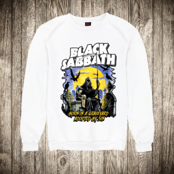 duks bez kapuljace boja bela slika black sabbath