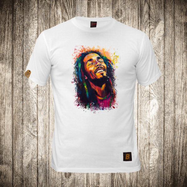 decija majica boja bela slika bob marley 3 bob marli