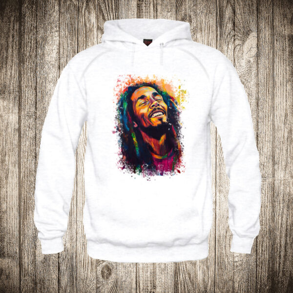 deciji duks boja bela slika bob marley 3 bob marli