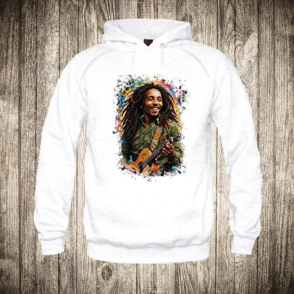 deciji duks boja bela slika bob marley 5 bob marli