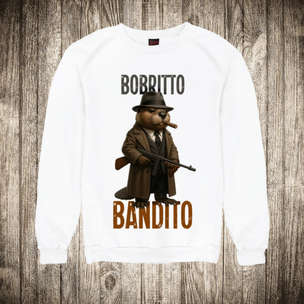 duks bez kapuljace boja bela slika bobritto bandito brain rot