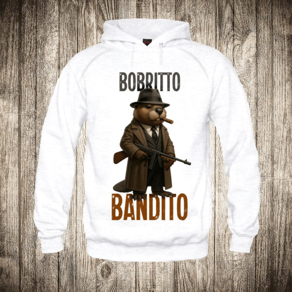 duks sa kapuljacom boja bela slika bobritto bandito brain rot