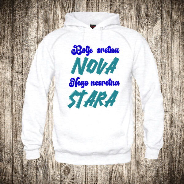 deciji duks boja bela slika bolje sretna nova nego nesretna stara