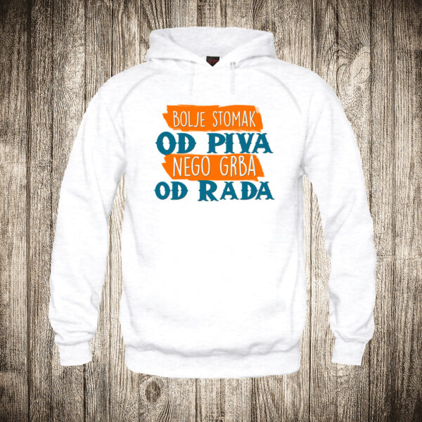 deciji duks boja bela slika bolje stomak od piva nego grba od posla