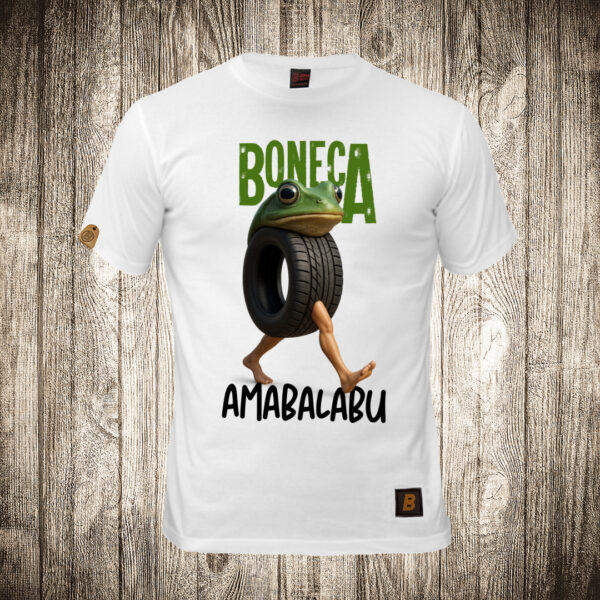 decija majica boja bela slika boneca amabalabu brain rot