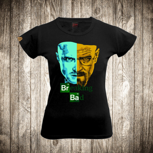 zenska majica boja crna slika breaking bad 10