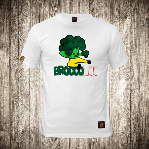 decija majica boja bela slika brocco lee brokoli i brus li