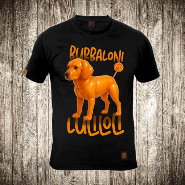 muska majica boja crna slika burbaloni luliloli brain rot
