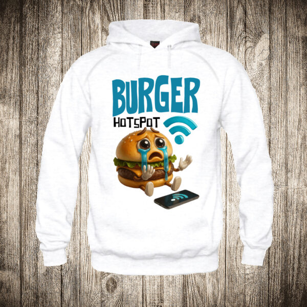 deciji duks boja bela slika burger hotspot brain rot