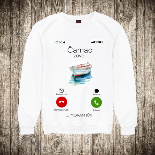 duks bez kapuljace boja bela slika camac zove 3