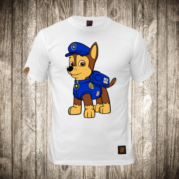 decija majica boja bela slika chase paw patrol pseca patrola