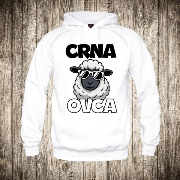 deciji duks boja bela slika crna ovca 2