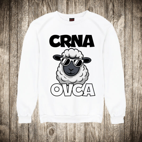 duks bez kapuljace boja bela slika crna ovca 2