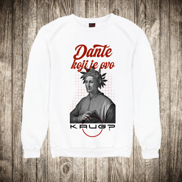 duks bez kapuljace boja bela slika dante koji je ovo krug pakao