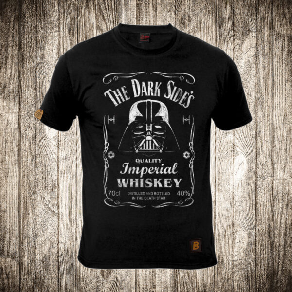 muska majica boja crna slika dart vader viski dark side