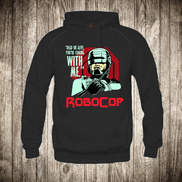 duks sa kapuljacom boja crna slika dead or alive you are coming with me robocop