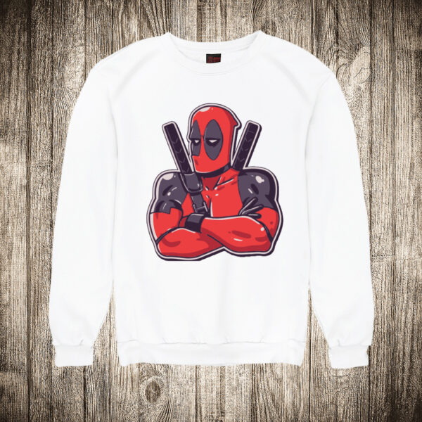 duks bez kapuljace boja bela slika deadpool 3