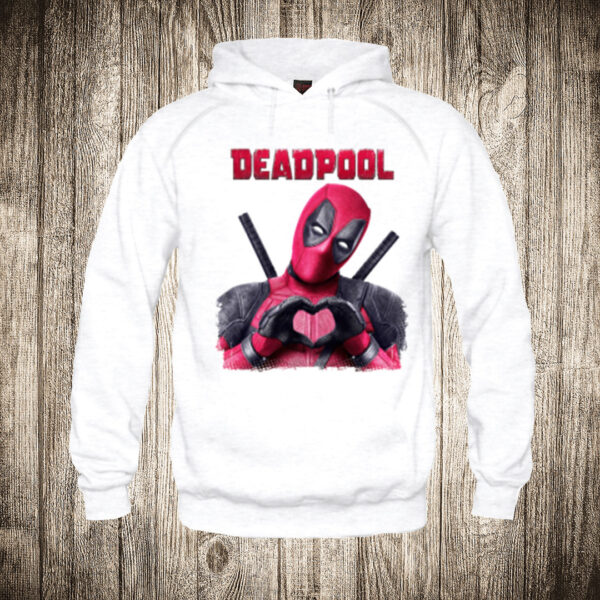 duks sa kapuljacom boja bela slika deadpool 3