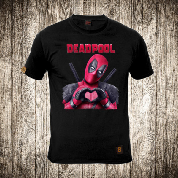 muska majica boja crna slika deadpool 3